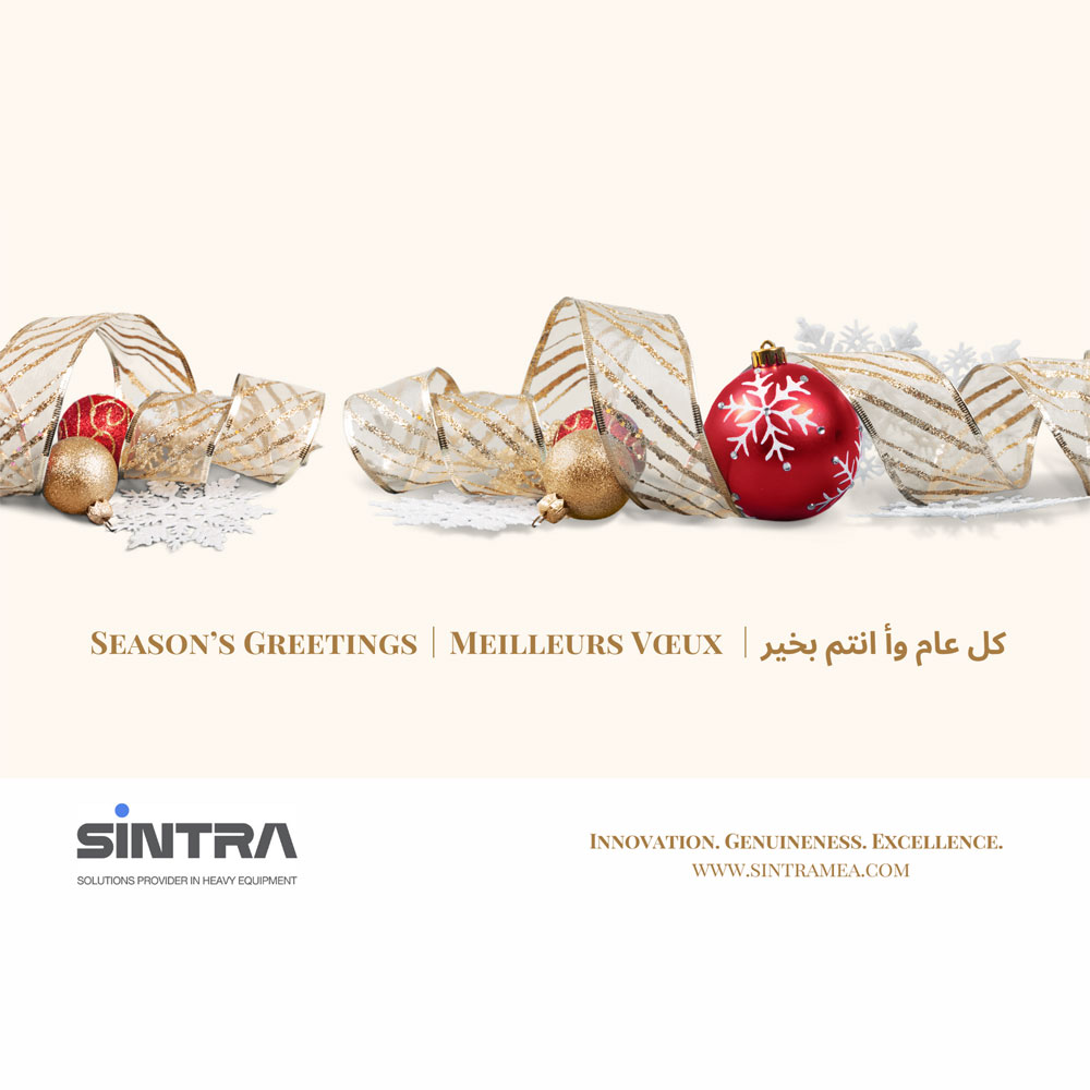 From all of us at Sintra Middle East, our warmest wishes for a New Year full of health and prosperity.