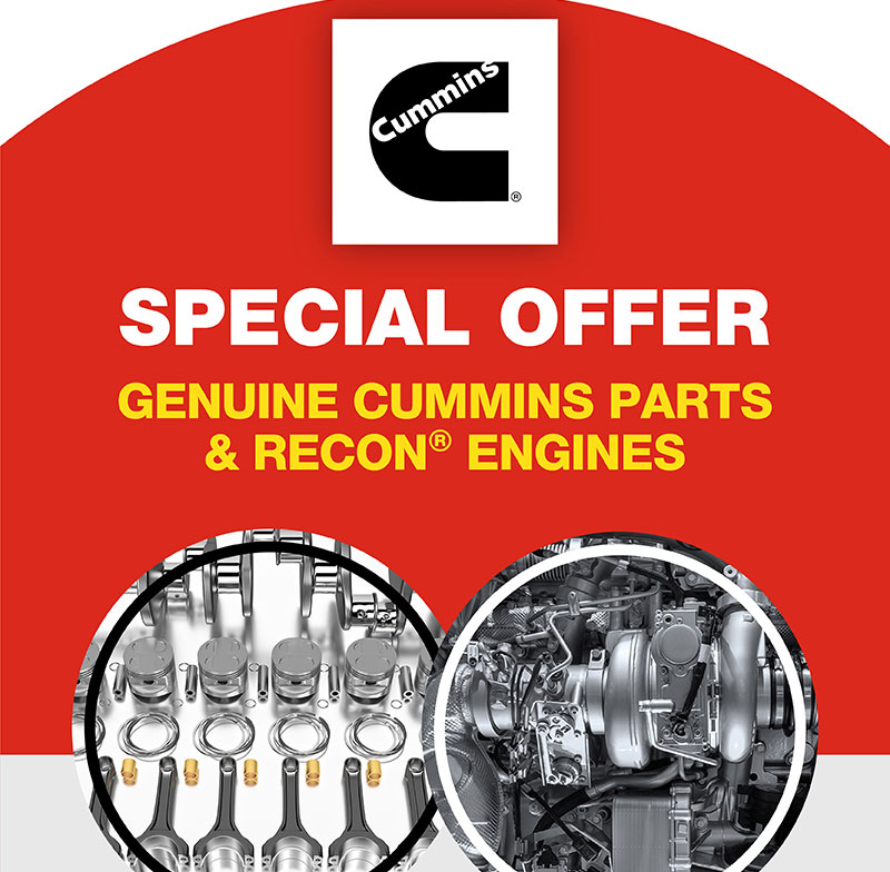 Genuine Cummins Parts & Recon® Engines